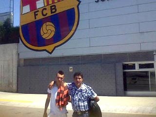   مصر اليوم - المغربي الحدادي يجدد تعاقده مع برشلونة الإسباني