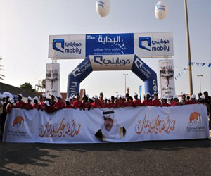 مصر اليوم - الأمير مشعل بن ماجد يرعى ماراثون جدة موبايلي 2014م