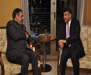   مصر اليوم - وزير المواصلات في البحرين يبحث مع وزير التجارة الهندي