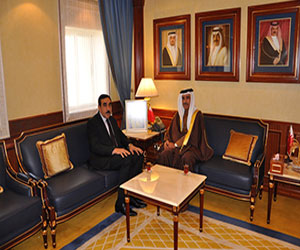   مصر اليوم - وزير الاسكان في البحرين يستقبل السفير العراقي