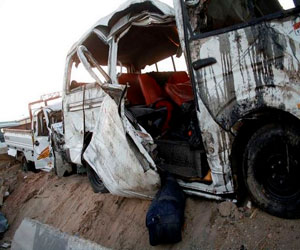   مصر اليوم - إصابة 3 اشخاص من أسرة واحدة إثر حادث تصادم في سيناء