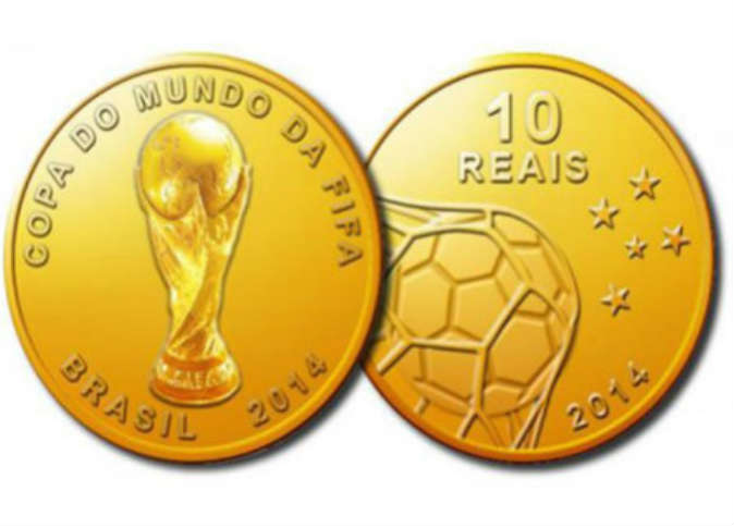   مصر اليوم - نفاد العملات التذكارية الذهبية لمونديال البرازيل في أقل من يوم