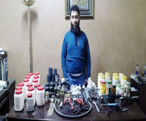   مصر اليوم - تفاصيل القبض على إخواني يصنع المتفجرات داخل منزله بـ15مايو