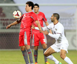   مصر اليوم - لخويا يهزم معيذر بخماسية ويواصل التغريد على القمة