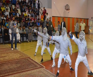 مصر اليوم - اختتام بطولة رعاية الشباب للمبارزة في الخبر