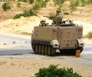   مصر اليوم - إصابة مجند ومدني في هجوم مسلح وسط سيناء