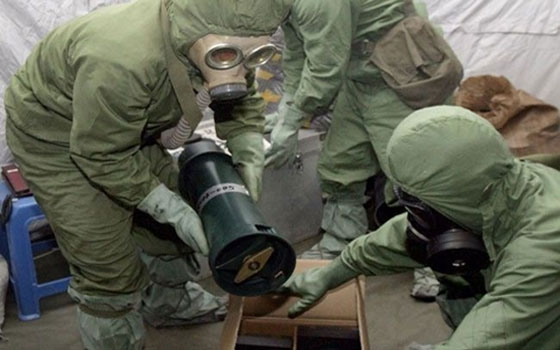   مصر اليوم - أميركا تتّهم حكومة الأسد بالمماطلة في تسليم الترسانة الكيميائيّة وروسيا تدافع