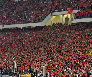   مصر اليوم - ألتراس أهلاوي توجه رسائل قاسية للاعبين: أسترجلوا أو أرحلوا