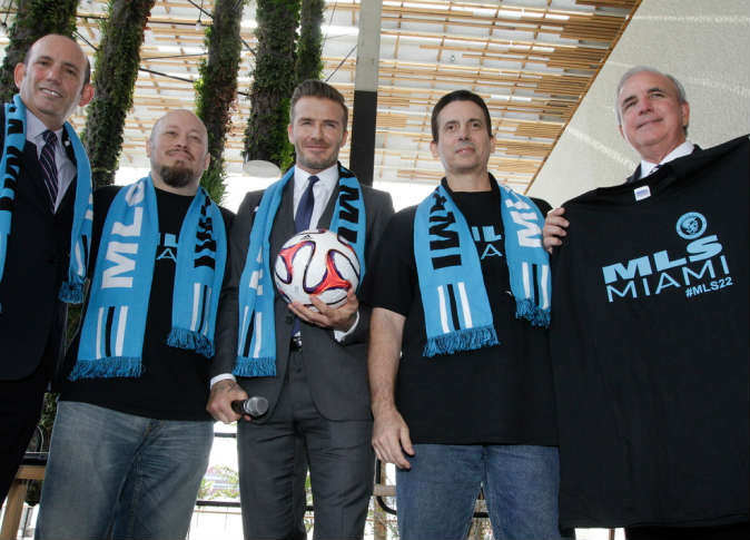   مصر اليوم - بيكهام  يبدأ رحلة بناء فريق لكرة قدم في ميامي