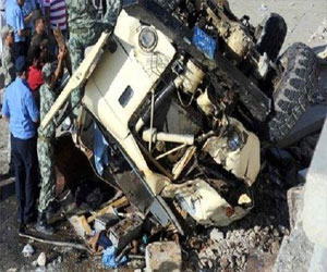   مصر اليوم - إصابّة 3 جنود في انقلابِ مدرعّة شمال سيناء