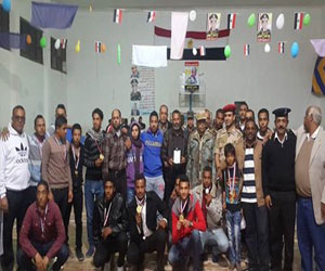   مصر اليوم - نادي العاملين في رأس غارب يُكرِّم قيادات الشرطة