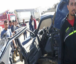 مصر اليوم - مقتل نجل مساعد مدير أمن الأقصر وزوجته في حادث انقلاب سيارة