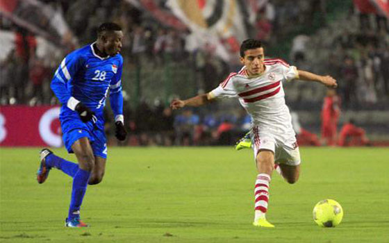   مصر اليوم - الزمالك يعبر عقبة إيه إس دوان بطل النيجر بهدفي محمد إبراهيم ومؤمن زكريا