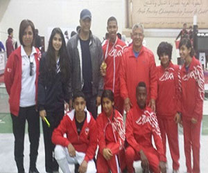   مصر اليوم - أبطال البحرين يحصدون الذهب بالبطولة العربية للأشبال والناشئين للمبارزة