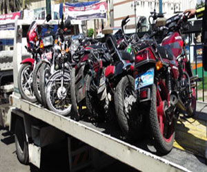 مصر اليوم - ضبط 1227 دراجة ناريّة غير مُرخصة في الإسكندريّة