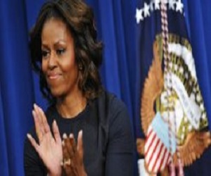   مصر اليوم - ميشال أوباما تقول صباح الخير بالفرنسية في إطار برنامج تربوي