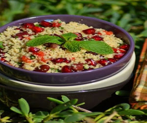 مصر اليوم - سلطة الكسكي و الرمان