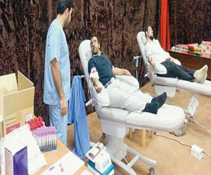   مصر اليوم - تعليم المخواة يشارك في حملة التبرع بالدم التي ينظمها مستشفى المخواة