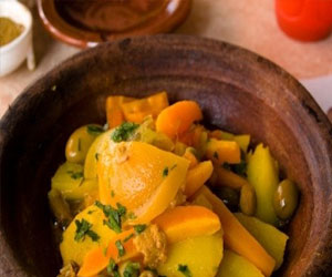 مصر اليوم - طاجن الخضروات المغربي