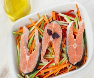 مصر اليوم - طاجن السلمون والكرات فى الميكروويف