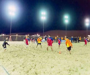   مصر اليوم - الخور بطلاً لبطولة قطر غاز الأولى الشاطئية