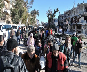   مصر اليوم - لندن وواشنطن تطالبان بالإفراج عن الرجال الذين تم إجلاؤهم من حمص