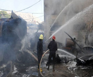 مصر اليوم - شبوب حريق في مصنع للجلود في جنوب تونس