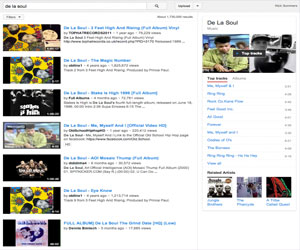   مصر اليوم -  يوتيوب  يعرض أشهر الأغاني عند البحث عن الفنانين