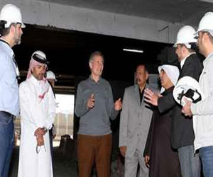   مصر اليوم - حسن مصطفى يتفقد منشآت مونديال اليد قطر 2015