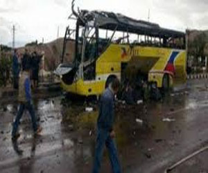 مصر اليوم - الببلاوي يديّن انفجار الأتوبيّس السياحّي في طابا