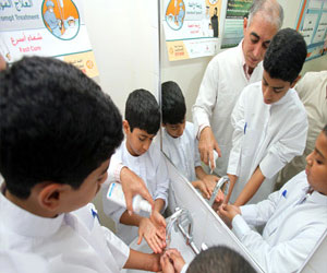   مصر اليوم - تعليم نجران يدرب طلابه على ترشيد استهلاك المياه