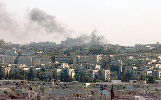   مصر اليوم - قصفُ ريّف دمشق وحمص وحمّاه واشتباكات متقطعّة في دمشقِ وديّر الزور