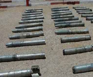 مصر اليوم - العثور على 6 فوارغ لقذائف صاروخية في العريش