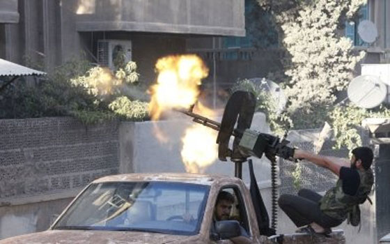   مصر اليوم - اشتباكات بين قوات المعارضة والحكومة في حمص وحماه وحلب ودرعا