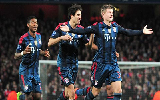   مصر اليوم - البايرن يعمّق جراح آرسنال المنقوص ويؤكّد مواصلة فرض سطوته الأوروبيّة‏