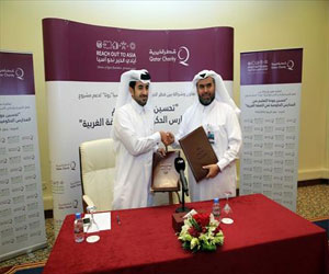   مصر اليوم - اتفاقية بين روتا و قطر الخيرية لتحديث التعليم في الضفة