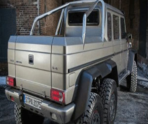   مصر اليوم - مرسيدس تختبر سيارتها الجبارة  G63 AMG 6x6 العملاقة