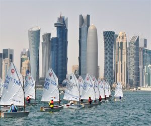 مصر اليوم - اختتام مميز لبطولة قطر الدولية للشراع 2014