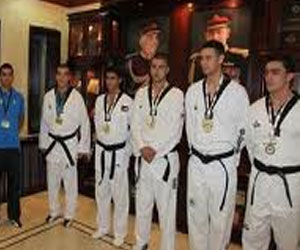 مصر اليوم - تايكوندو قوات الدرك تشارك في بطولة البحرين الدولية