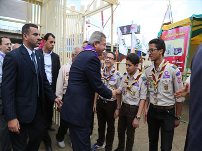   مصر اليوم - إطلاق شارة البدء لاحتفالات الكشافة المصريّة بمئويتها