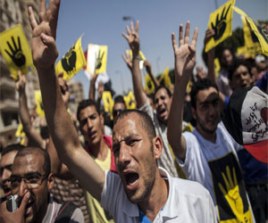   مصر اليوم - الأمن ينهي مظاهرات الإخوان في منطقة بهتيم