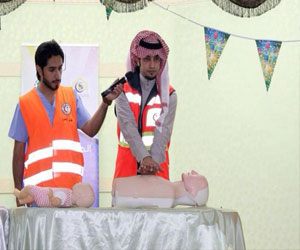   مصر اليوم - الهلال الأحمر السعودي في الباحة يشارك في فعاليات ملتقانا إبداع