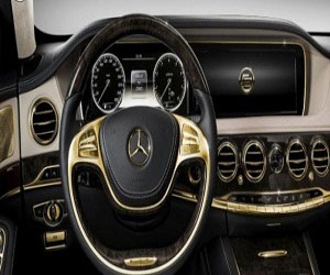   مصر اليوم - مرسيدس بنز S 63 AMG مرصعة بالذهب عيار 24