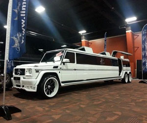   مصر اليوم - تعديل مرسيدس G55 AMG تتحول إلى ليموزين فاخرة