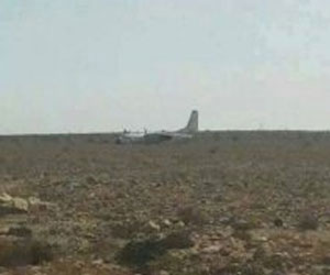   مصر اليوم - سقوط طائرة عسكريّة يمنيّة في حضرموت