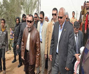   مصر اليوم - وزير الموارد المائية والري يزور الإسماعيلية