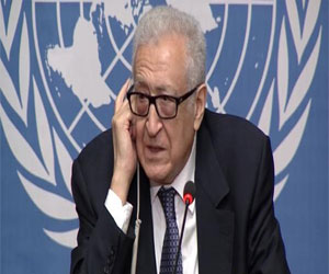   مصر اليوم - الإبراهيمي ينوي الاستقالة من المهمَّة المكلف بها في سورية