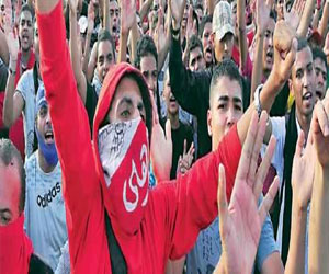   مصر اليوم - الأولتراس يدعم الأهلي قبل مواجهة يانج أفريكانز التنزانيّ