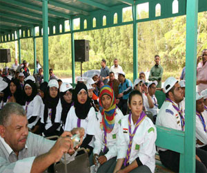 مصر اليوم - ختام المعسكر القوميّ للكشّافة على مستوى الجمهوريّة في الغردقة