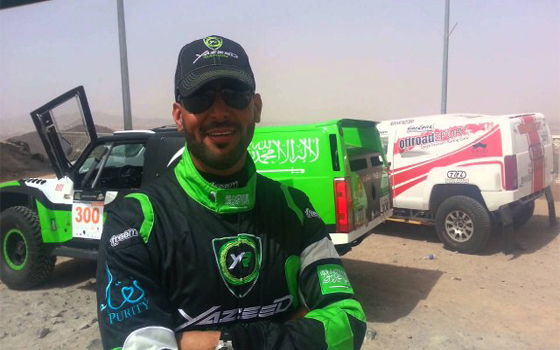   مصر اليوم - السعودي يزيد الراجحي يدعم 6 متسابقين في رالي حائل بدافع وطني